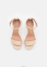 Anna Field kvinner høyhælte sandaler off-white P266L1571 - Bilde 6