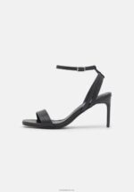 Anna Field kvinner høyhælte sandaler svarte P266L1380 - Bilde 2