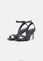 Anna Field kvinner høyhælte sandaler svarte P266L1380 - Bilde 3