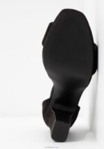 Anna Field kvinner høyhælte sandaler svarte P266L1565 - Bilde 9