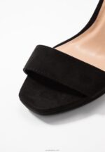 Anna Field kvinner høyhælte sandaler svarte P266L1565 - Bilde 10
