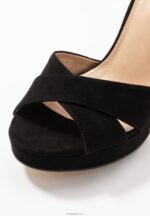 Anna Field kvinner høyhælte sandaler svarte P266L1570 - Bilde 9