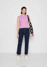 Anna Field kvinner jeans med rette ben blå denim P266L664 - Bilde 2