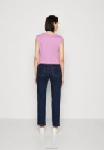 Anna Field kvinner jeans med rette ben blå denim P266L664 - Bilde 3