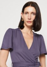 Anna Field kvinner jersey kjole grå P266L163 - Bilde 6