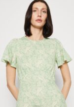 Anna Field kvinner jersey kjole grønn/lysegrønn P266L149 - Bilde 6