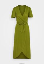 Anna Field kvinner jersey kjole grønn P266L138 - Bilde 5