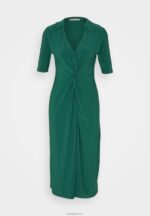Anna Field kvinner jersey kjole grønn P266L150 - Bilde 5