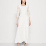 Anna Field kvinner jersey kjole hvit P266L75