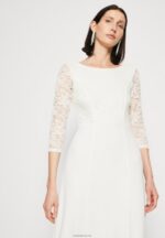 Anna Field kvinner jersey kjole hvit P266L75 - Bilde 4