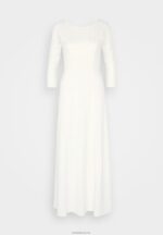 Anna Field kvinner jersey kjole hvit P266L75 - Bilde 5