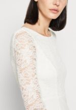 Anna Field kvinner jersey kjole hvit P266L75 - Bilde 6