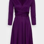 Anna Field kvinner jersey kjole lilla P266L145