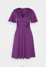 Anna Field kvinner jersey kjole lilla P266L148 - Bilde 5