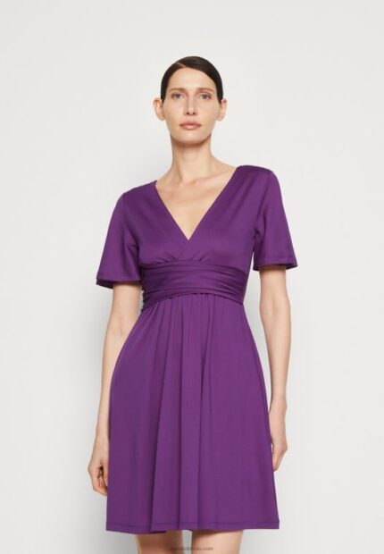 Anna Field kvinner jersey kjole lilla P266L148