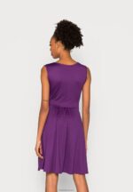 Anna Field kvinner jersey kjole lilla P266L170 - Bilde 3