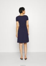 Anna Field kvinner jersey kjole maritim blå P266L105 - Bilde 3