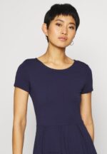 Anna Field kvinner jersey kjole maritim blå P266L105 - Bilde 4