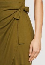 Anna Field kvinner jersey kjole oliven P266L97 - Bilde 6