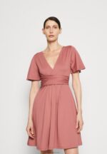 Anna Field kvinner jersey kjole rosa P266L127