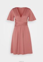 Anna Field kvinner jersey kjole rosa P266L127 - Bilde 5