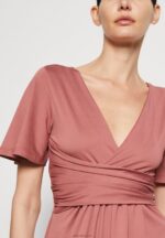 Anna Field kvinner jersey kjole rosa P266L127 - Bilde 6