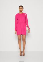 Anna Field kvinner jersey kjole rosa P266L187 - Bilde 2