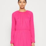 Anna Field kvinner jersey kjole rosa P266L187
