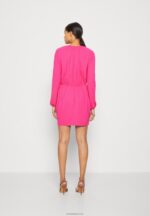 Anna Field kvinner jersey kjole rosa P266L187 - Bilde 3
