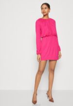 Anna Field kvinner jersey kjole rosa P266L187 - Bilde 4