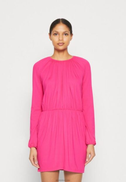 Anna Field kvinner jersey kjole rosa P266L187