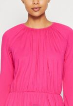 Anna Field kvinner jersey kjole rosa P266L187 - Bilde 6