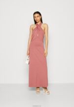 Anna Field kvinner jersey kjole rosa P266L79 - Bilde 2