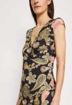 Anna Field kvinner jersey kjole svart/flerfarget P266L189 - Bilde 6