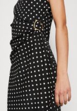 Anna Field kvinner jersey kjole svart/hvit P266L108 - Bilde 6