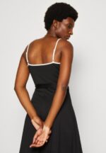 Anna Field kvinner jersey kjole svart/hvit P266L115 - Bilde 4