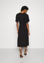 Anna Field kvinner jersey kjole svart P266L101 - Bilde 3