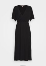 Anna Field kvinner jersey kjole svart P266L101 - Bilde 5
