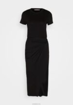 Anna Field kvinner jersey kjole svart P266L102 - Bilde 5