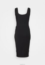 Anna Field kvinner jersey kjole svart P266L109 - Bilde 2