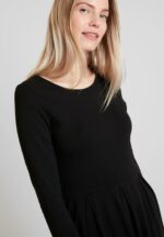 Anna Field kvinner jersey kjole svart P266L120 - Bilde 5