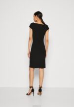 Anna Field kvinner jersey kjole svart P266L133 - Bilde 3