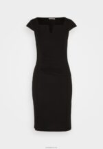 Anna Field kvinner jersey kjole svart P266L133 - Bilde 5