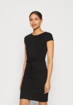 Anna Field kvinner jersey kjole svart P266L140