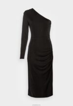Anna Field kvinner jersey kjole svart P266L158