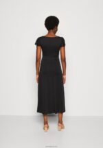 Anna Field kvinner jersey kjole svart P266L160 - Bilde 3