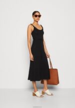 Anna Field kvinner jersey kjole svart P266L162 - Bilde 2