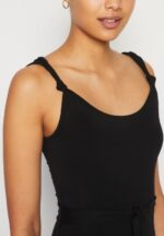 Anna Field kvinner jersey kjole svart P266L162 - Bilde 6