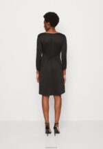 Anna Field kvinner jersey kjole svart P266L165 - Bilde 3