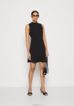 Anna Field kvinner jersey kjole svart P266L167 - Bilde 2